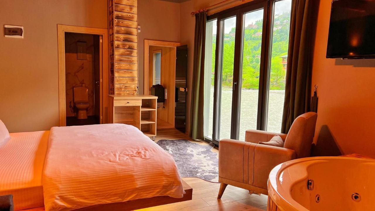Heaven Vip Wooden Palace Bed and Breakfast Ardeşen Eksteriør billede